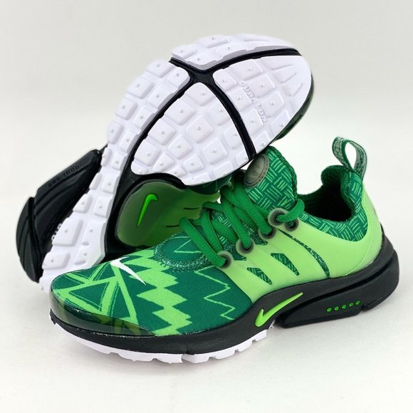 Nike Air Presto Naija Nigeria Green XXS Women's Size 4.5-6.5 Sneakers - Picture 2 of 12
